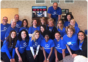 flossmoor il dentists team giving back